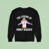 Lsu Tigers Football Tyrann Mathieu Legend Of Honey Badger Sweatshirt