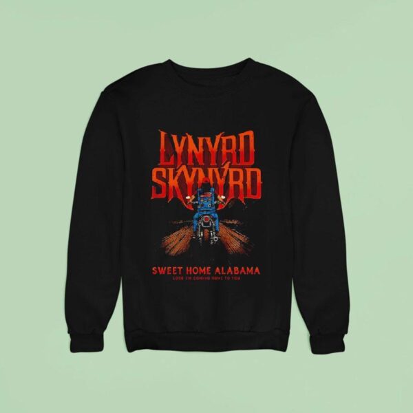 Lynyrd Skynyrd Biker Sweet Home Alabama Sweatshirt