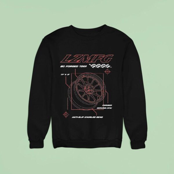 Lzmfg X Bc Forged Anti Slip Knurled Bead Collab Sweatshirt