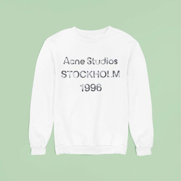 Malachi Barton Acne Studios Logo Sweatshirt