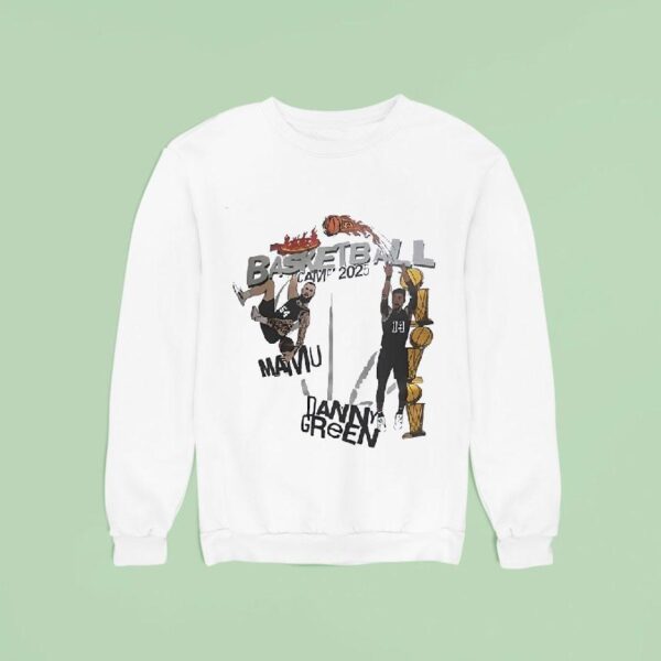 Mamu And Danny Green San Antonio Spurs Basketball Camp Sweatshirt