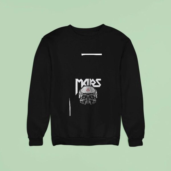 Mars A Beautiful Lie Th Anniversary Triad Skull Sweatshirt