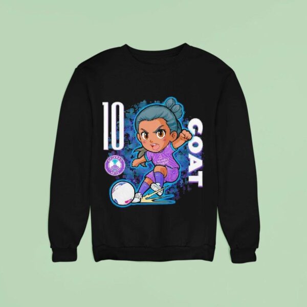 Marta Vieira Da Silva Washington Spirit National Women S Soccer League Chibi Sweatshirt