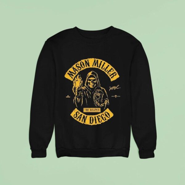 Mason Miller The Reaper San Diego Padres Sweatshirt