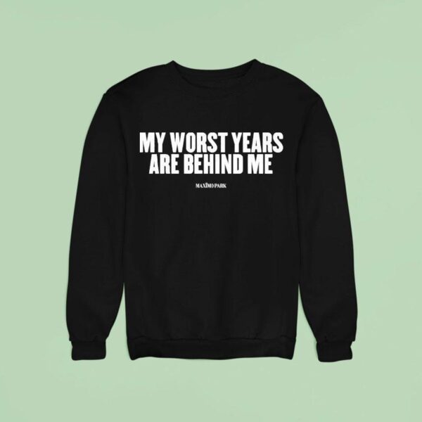 Maximo Park My Worst Years Are Behind Me Sweatshirt