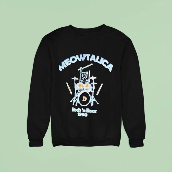 Meowtalica Rock N Roar Sweatshirt