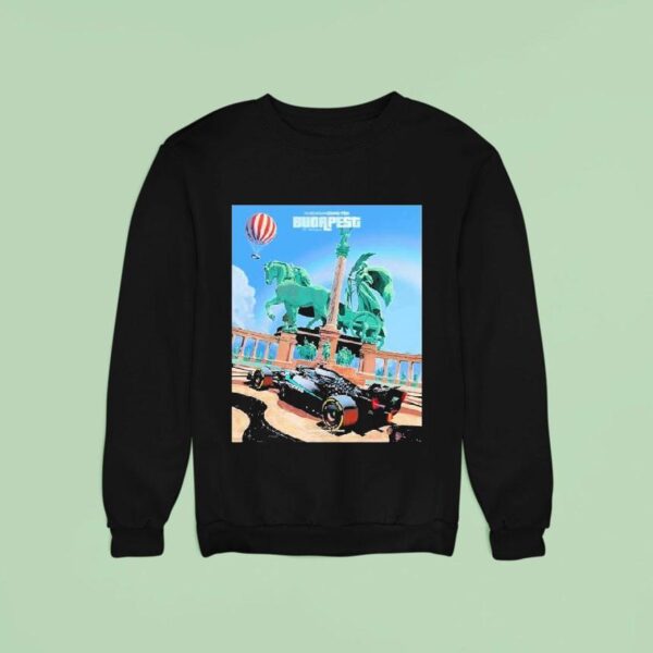 Mercedes Amg Petronas F Team Hungarian Grand Prix On August At The Hungaroring In Budapes Sweatshirt