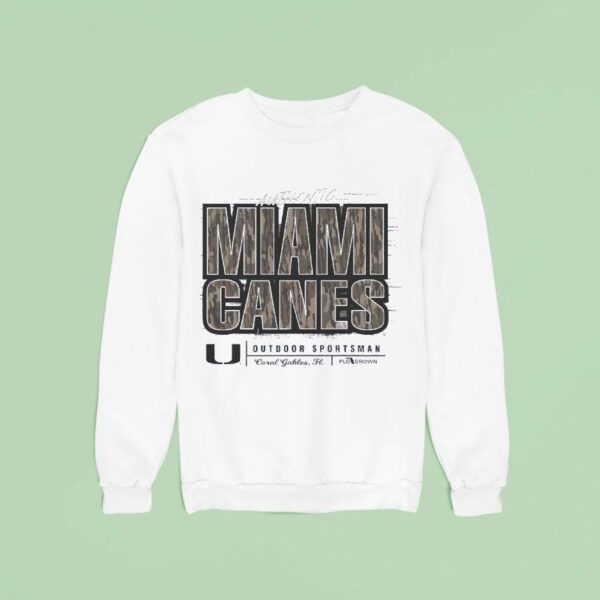 Miami Hurricanes Authentic Outdoor Sportsman Sweatshirt