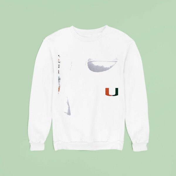 Miami Hurricanes Vive La Fete Toddler Impressions Artwork Sweatshirt