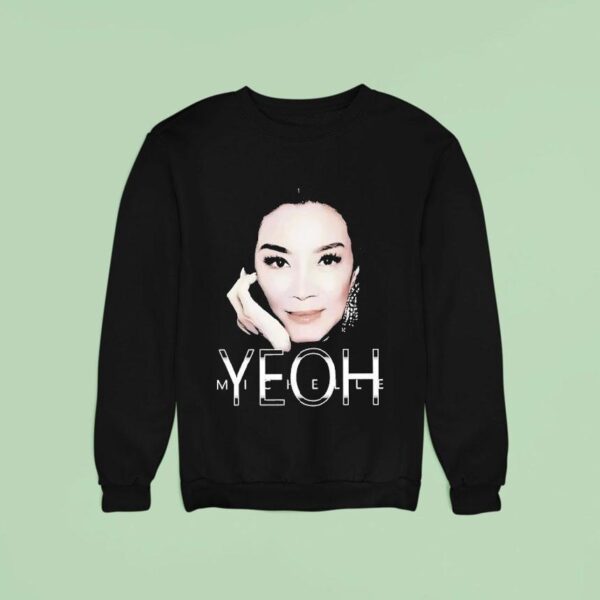 Michelle Yeoh Portrait Graphic Sweatshirt