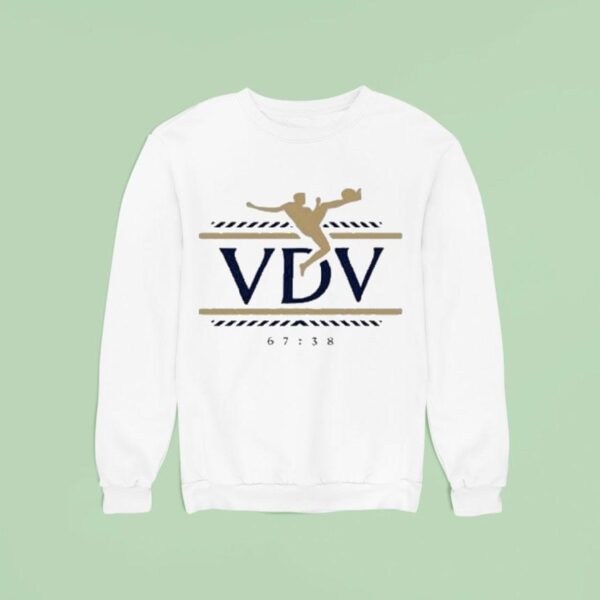 Micky Van De Ven Wearing Vdv Sweatshirt