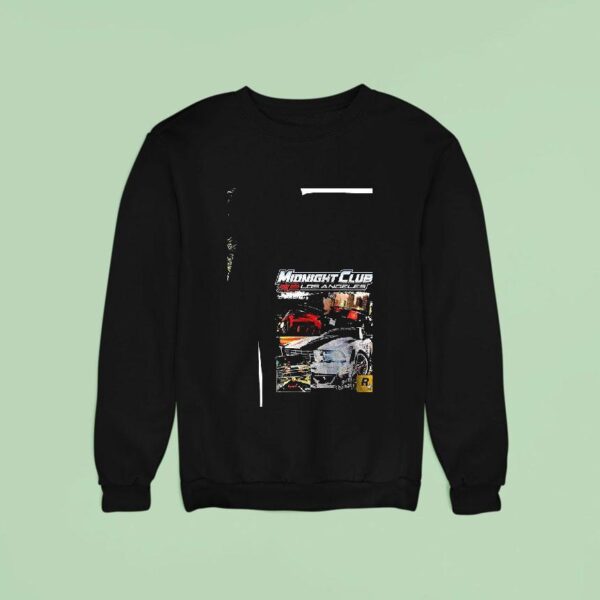 Midnight Club Los Angeles Graphic Vintage Sweatshirt
