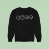 Midnight Til Morning Clocks Sweatshirt