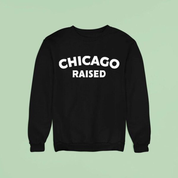Mike North Wearing Chicago Raised Sweatshirt