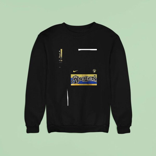 Milwaukee Brewers Mlb Sign Sweatshirt