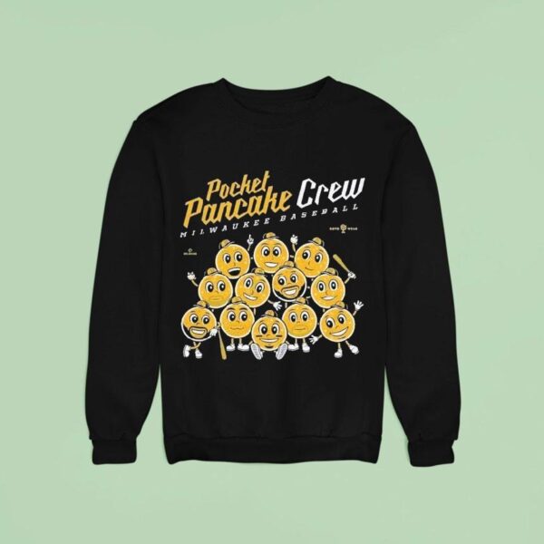 Milwaukee Brewers Pocket Pancake Crew Sweatshirt