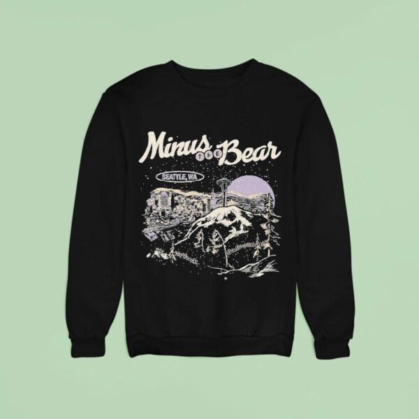 Minus The Bear Hooray Seattle Wa Sweatshirt