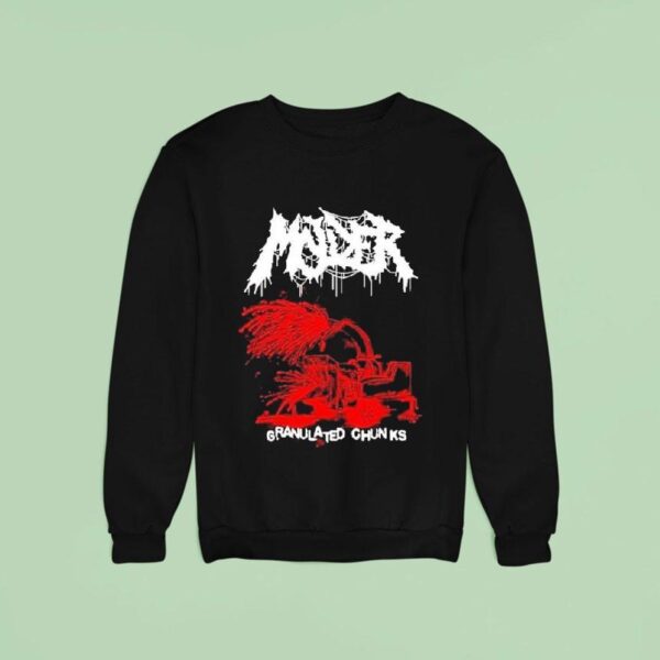 Molder Granulated Chunks Machinery Sweatshirt