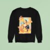 Mona Lisa Pleasures Burn Again Flames Sweatshirt