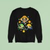 Monkey D Luffy Roronoa Zoro And Sanji From One Piece Style Of The Powerpuff Girls Sweatshirt