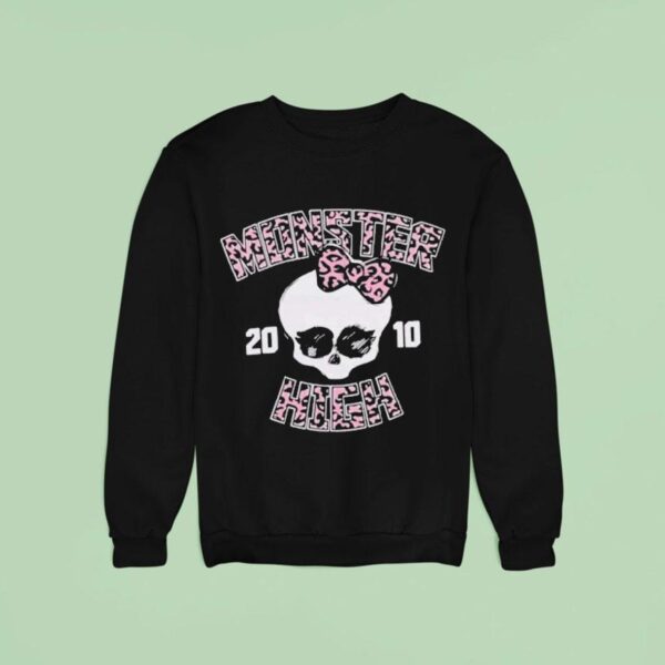 Monster High Leopard Logo Sweatshirt
