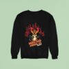Monsters Among Us Podcast Bigfoot Campfire Sweatshirt