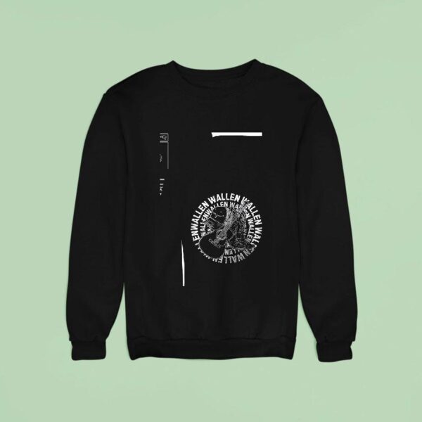 Morgan Wallen X New England Patriots I M The Problem Tour Logo Sweatshirt