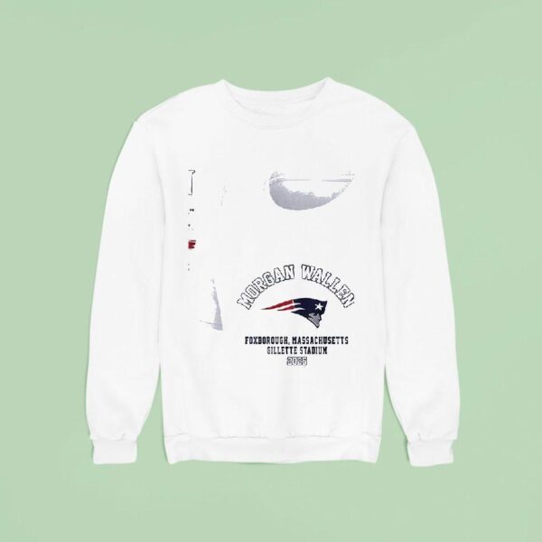 Morgan Wallen X New England Patriots I M The Problem Tour Sweatshirt