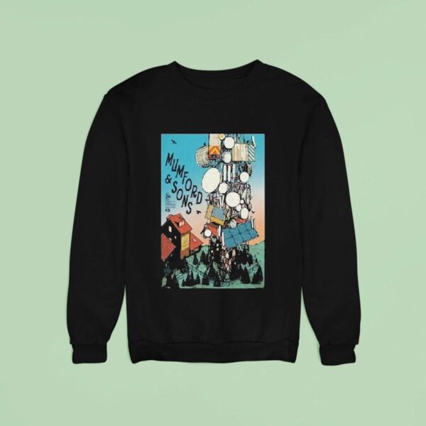 Mumford And Sons In Bonner Springs Ks On July Sweatshirt