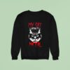 My Cat Listen To Metal Sweatshirt