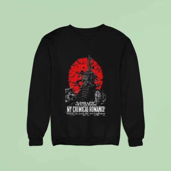 My Chemical Romance Long Live The Black Parade Toronto On Skeleton Sweatshirt