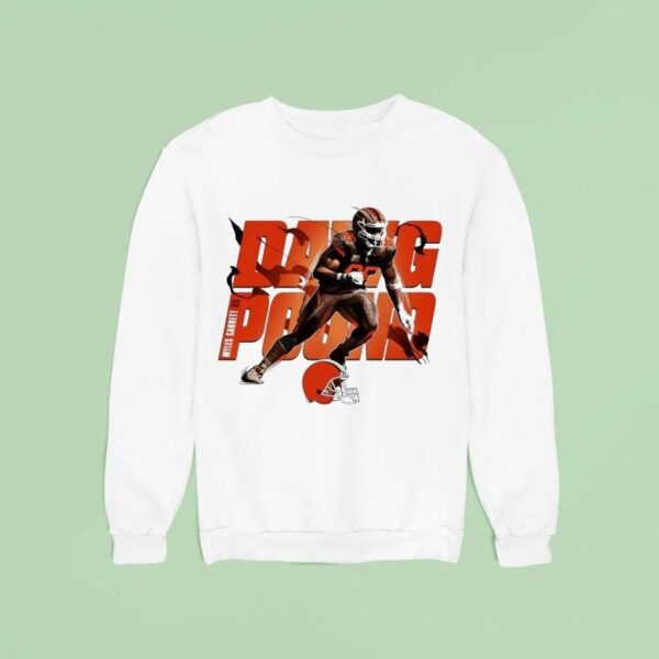 Myles Garrett Cleveland Browns Dawg Pound Players Sweatshirt