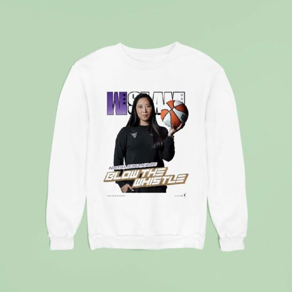 Natalie Nakase Wslam Blow The Whistle Golden State Valkyries Sweatshirt