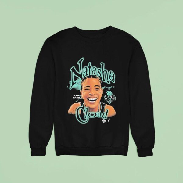 Natasha Cloud Playa Society Wnbpa New York Liberty Sweatshirt