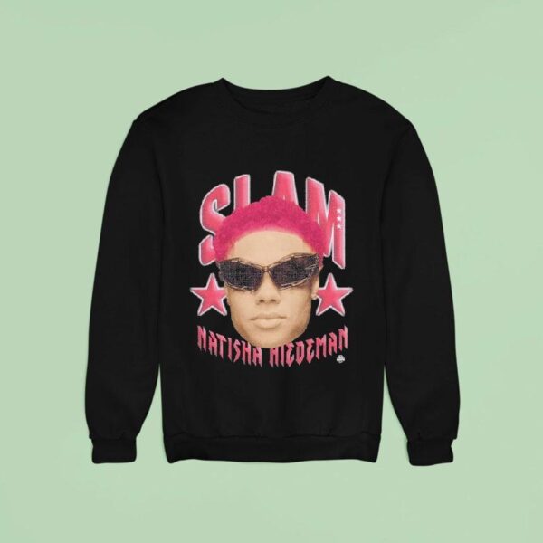 Natisha Hiedeman Slam Wnbpa Face Head Sweatshirt