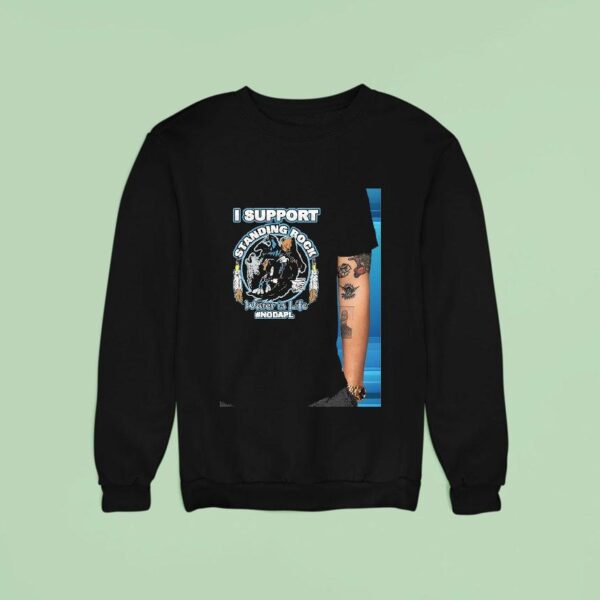 Native American X I Support Standing Rock Water Is Life Sweatshirt