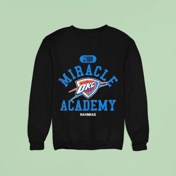 Nba Miracle Academy Oklahoma City Thunder Basketball Sweatshirt
