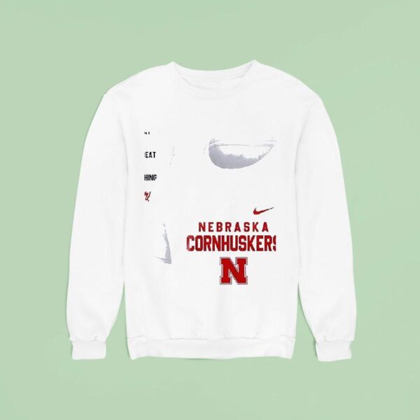 Nebraska Cornhuskers Ncaa Heartbeat Watching Sweatshirt