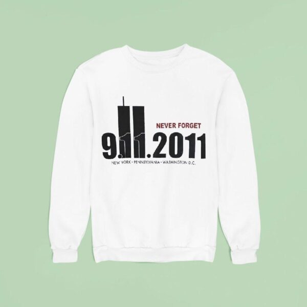 Never Forget New York Pennsylvania Washington Dc Sweatshirt