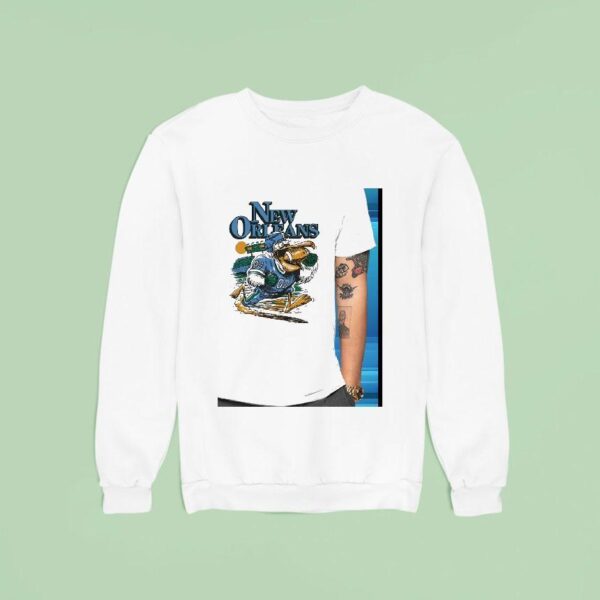 New Orleans Pelicans Football Masco Sweatshirt