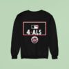 New York Mets Awareness To Als Mlb Sweatshirt