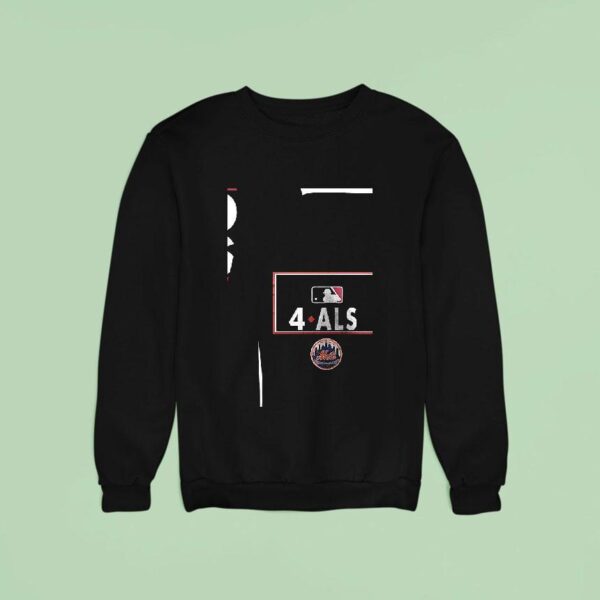 New York Mets Awareness To Als End Als Sweatshirt