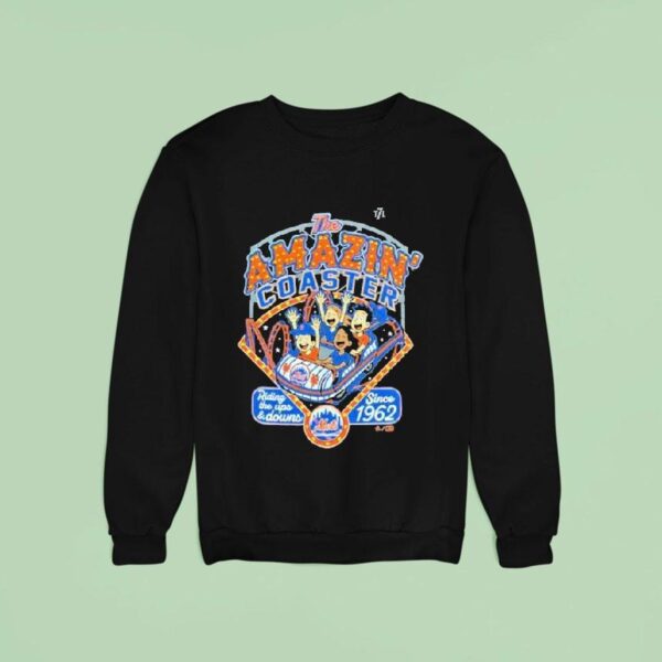 New York Mets The Amazon Coaster Riding The Ups And Downs Since Sweatshirt