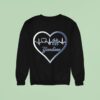 New York Yankees Pinstripes In My Pulse Heartbea Sweatshirt