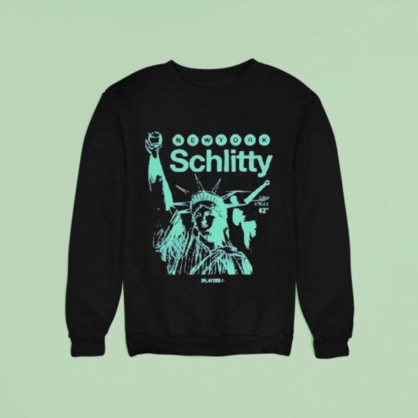 New York Yankees Schlitty Arm Angle Statue Sweatshirt