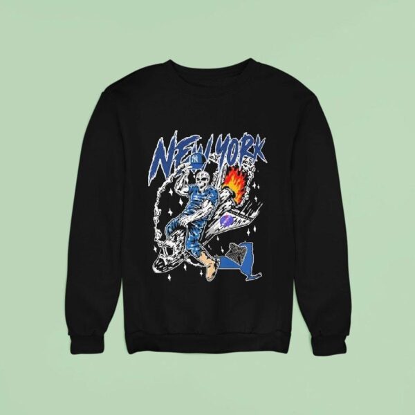 New York Yankees X Warren Lotas Swole Skeleton Sweatshirt