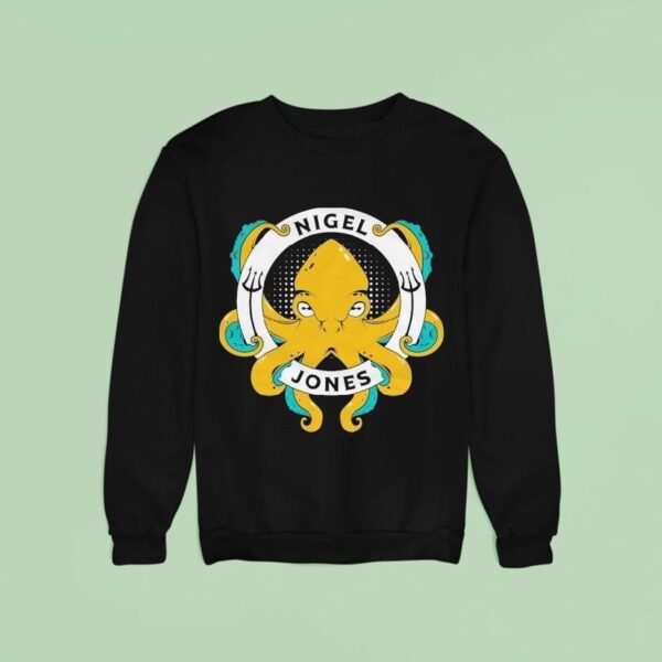 Nigel Jones Octopus Logo Sweatshirt