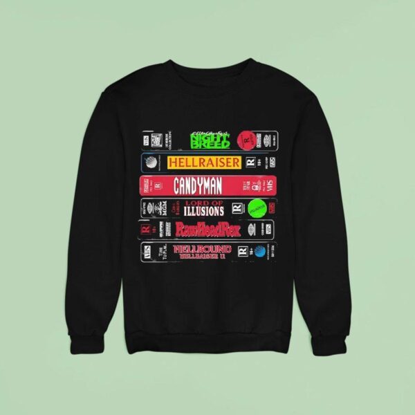 Nightbreed Hellraiser Candyman Lord Of Illusions Rawhead Rex Hellbound Hellraiser Ii Sweatshirt