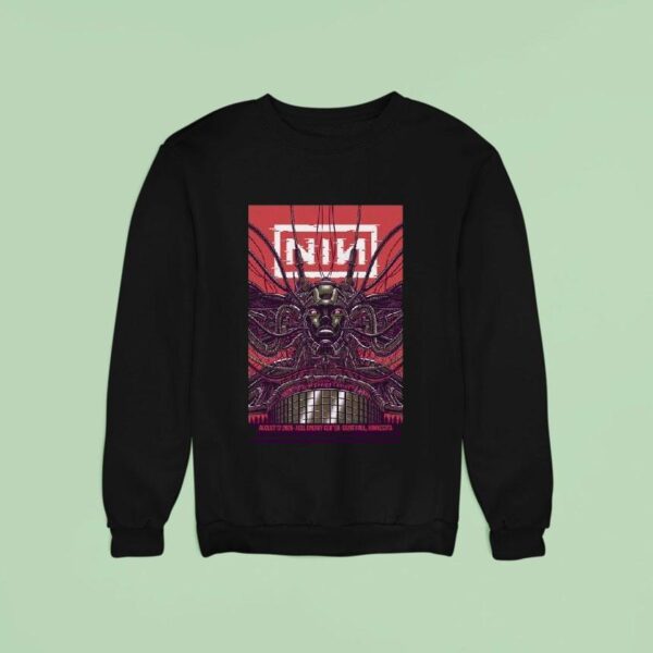 Nine Inch Nails Tour Saint Paul Minnesota Sweatshirt