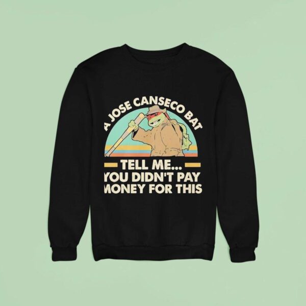 Ninja Turtle A Jose Canseco Bat Tell Me You Didn T Pay Money For This Vintage Sweatshirt